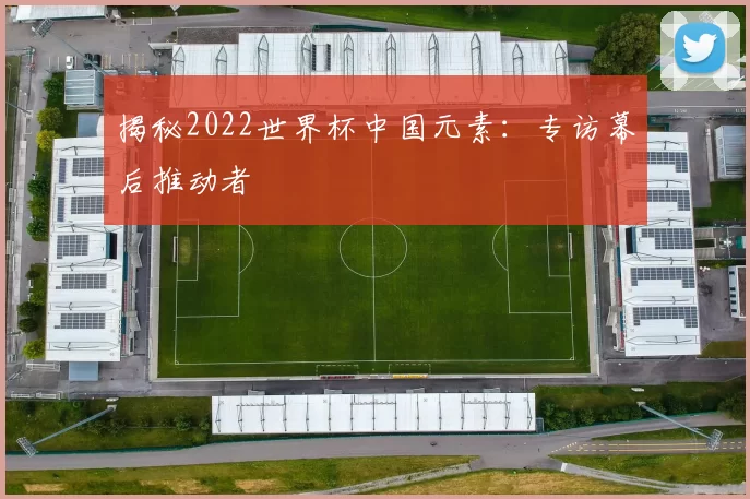 揭秘2022世界杯中国元素:专访幕后推动者