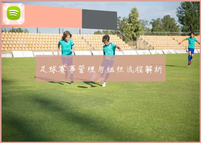 足球赛事管理与组织流程解析