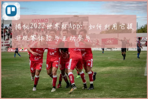 揭秘2022世界杯App:如何利用它提升观赛体验与互动参与