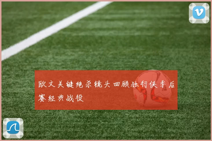 欧文关键绝杀镜头回顾独行侠季后赛经典战役