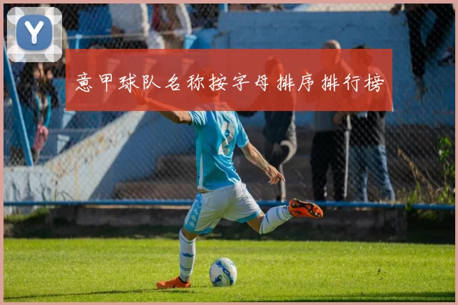 意甲球队名称按字母排序排行榜
