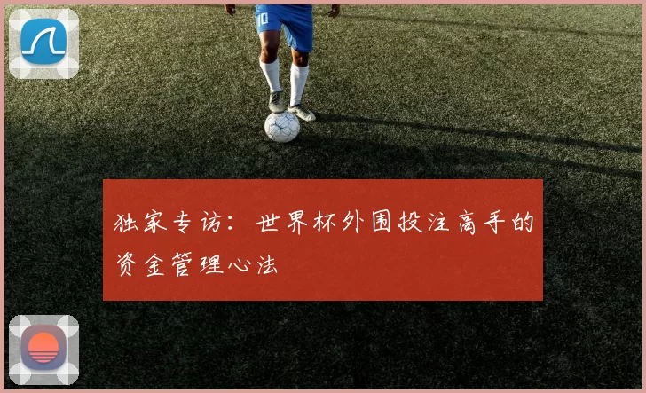 独家专访:世界杯外围投注高手的资金管理心法